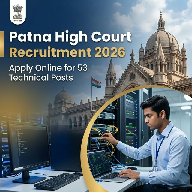 Patna High Court Technical Assistant Recruitment 2026 | Apply Online for 53 Posts